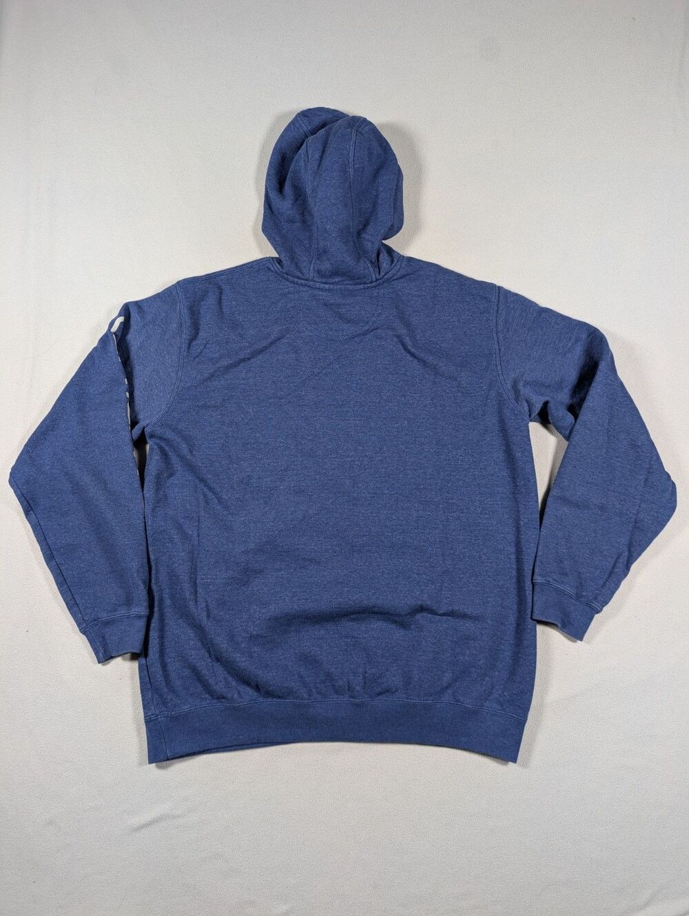 Carhartt Hoodie Sweatshirt Mens Large Blue Loose Fit Fleece Pullover K288 - Picture 3 of 9